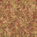 3 x Surface Style - Cumbrae Traditional Rug-Inspired Peel and Stick Wallpaper (Ruby Red)