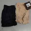 ExOfficio Women's Give-N-Go 2.0 Bikini Cut Brief 2-Pack - Breathable Durable Easy Care Travel Underwear (Large, Black/Buff)