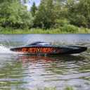 Pro Boat RC Blackjack 42" 8S Brushless Catamaran RTRBattery and Charger Not Included Black/Orange PRB08043T1