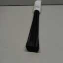 MERRYBOX 20.5" x 13" Roll Up Dish Drying Rack Silicone Wrapped Over The Sink Dish Drying Rack Multipurpose Foldable Sink Drying Mat, Heat-Resistant & Anti-Rust Dish Rack for Kitchen Sink, Large, Black