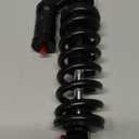 MEROCA Adjustable Air Spring Coil Over Shock Absorber for Mountain Bikes, 190265mm, 550LBS Spring, Rebound, Compression, Preload, and Air Pressure (200300 PSI) Fits MTB/Downhill/eBikes