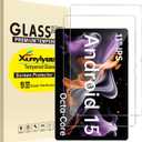11 Inch Android 16 15 14 Screen Protector for ApoloMedia EP1095T 11 inch Tablet Tempered Glass, 9H Hardness, Anti-Scratch, 2 Pack