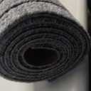 2' x 5' Runner Rugs with Rubber Backing, Indoor Outdoor Utility Carpet Runner Rugs, Stripe Gray, Can Be Used as Aisle for The RV and Boat, Laundry Room and Balcony