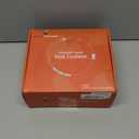 ERGOOCUSHION Inflatable Seat Cushion for Airplane & Travel – Portable Inflatable Pad with Built-in Pump, Adjustable Firmness, Tailbone & Back Pain Support, Carry Bag Included