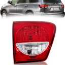 Silscvtt LH Rear Brake Inner Tail Light Assembly Replacement for Toyota Sequoia 2008-2017 Tail Light Left Side 815900C030