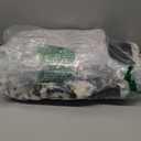 Bedfolks Waterproof Kennel Pad,Plush Dog Crate Bed with Removable, Washable Faux Fur Cover for Extra Large Dogs, Fluffy - 41"x27", Black-White Cowhide