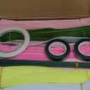 601PCS Complete Pink Pipe Cleaners Flower KitPastel Pipe Cleaners for Flowers, DIY Craft Supplies for Projects, 6 Colors, with Floral Wires, Tape, Glue Sticks, Ribbon, Stamen, Manual & Video Tutorial