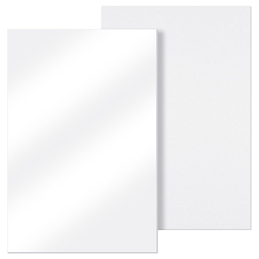 24" x 36" x 1/8" Large White ABS Plastic Sheet for Model DIY