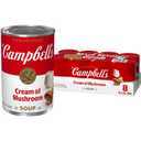 Campbell's Condensed Cream of Mushroom Soup, 10.5 Ounce Cans (Pack of 8) BB Date 30 Apr 2026