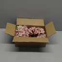 Hollyone 6PCS Pink Hydrangea Artificial Flowers Artificial Hydrangeas Silk Flowers for Home Decor Indoor Wedding Flower Faux Flower Kitchen Centerpiece Table Decorations