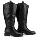 Boots, Black, Size 7