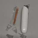 2026 Pore Vacuum, USB Rechargeable Blackhead Remover Vacuum,3 Levels Adjustable Pore Vacuum Blackhead Remover, with 5 Suction Power,6 Probes,Face Vacuum Pore Cleanser for Women & Men-White