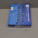 Sillbird Solar Building Robot Kit STEM Gift for Boys Aged 8-12, DIY 15-in-1 Science Educational Toys for Kids Birthday, Solar or Battery Powered Robotic Set with 212 Pieces (Purple-green)