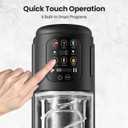 Slush Machine, 2L Frozen Drink Maker with 6 Presets, No Ice Needed Slushie Machine for Home, Frozen Cocktail & Milkshake Maker, Self-Cleaning Slushy Machine with Adjustable Temperature, Easy to Use
