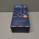 MAXTID Large Door Draft Stopper for Bottom of Door 36 Inch Under Door Draft Blocker Under Door Gap Filler Weather Stripping Adjustable Double Door Sweep Door Draft Guard Window Seal Black