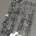 24 Values 430 Pcs 1uF to 1000uF SMD Aluminum Electrolytic Capacitors 10V 16V 25V 35V 50V Series Assortment Kit