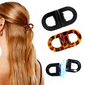 2PCS Magnetic Hair Clips for women,No Crease Hair Clips Strong Hold,Seamless 2-in-1 Design for Everyday Hairstyles | Creaseless Hair Clips Gentle on Fine to Thick Hair,Portable Set