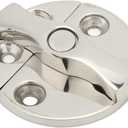 Boat Cabinet Latch, Boat Door Catch Latch Round 45mm 180 Rotation 316 Stainless Steel Universal for Marines Yachts