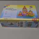 100PCS Magnetic Tiles Kids Toys STEM Magnet Toys for Toddler Magnetic Blocks Building Toys Preschool Learning Sensory Montessori Toys for 3+ Year Old Boys and Girls, Safe Creativity Toddler Kids Toys