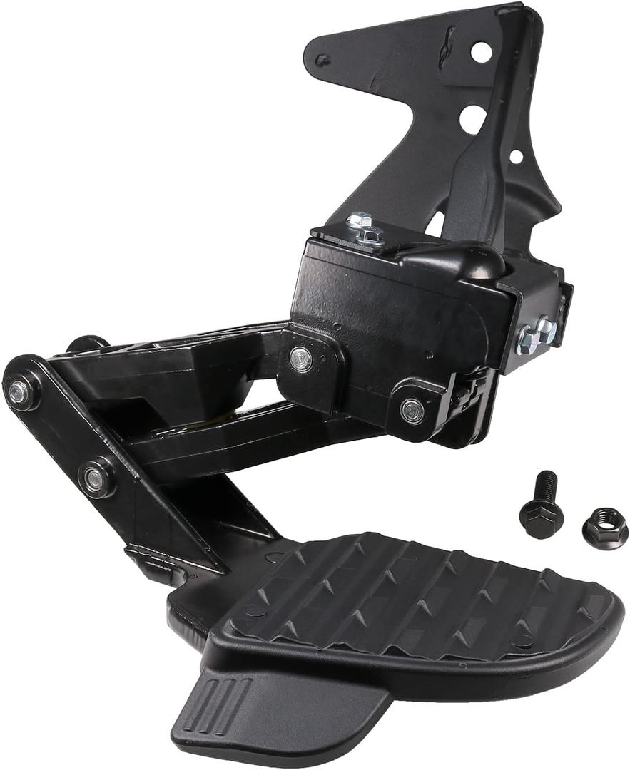 JDMSPEED New Rear Bed Step Retractable Bumper Step Replacement for Dodge Ram 1500 DT Dual Exhaust Vehicles 2019 2020 2021 2022 (New Body Style) Replaces 82215289AG 82215289AH