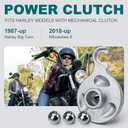 MoKitDora Power Clutch Easy Pull Ramp Reduced Effort Clutch Kit for Harley 1987-up Big Twin Softail Touring Dyna & M8 Models with Mechanical Clutch