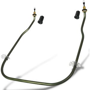 W11537778 Dishwasher Heating Element with W11538351 Terminal Nuts Replace W11537778 W11412298 W11536143 W11536777 W11537777 AP7014587 Compatible with Kenmore Jenn-Air KitchenAid Maytag Whirlpool