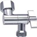 G-Sunny All Metal Shower Angle Adapter, Adjustable Shower Head Extension Adapter, Solid Brass Shower Head Elbow,Adjust Angle to Upgrade Shower Experience,Universal Connection (chrome)