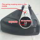 ReplacementParts String Trimmer Attachment Compatible with Worx Roybi carftman homelite MTD Oregon 128LD Brushcutter Trimmerhead WA0221 Silvery, 37