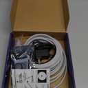 iNextStation 12V Warm White LED Strip Lights 16.4FT, Flexible Silicone Neon Rope Light with Power Adapter, Waterproof, Cuttable, Dimmable & Linkable, for Cabinet, Ceiling, Wall, Bedroom, Kitchen