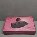 Ergonomic Wireless Keyboard and Mouse Set Wireless Keyboard Silent Mice Set with Wrist Rest for Computer, Laptop, PC, Mac, Windows Black Pink