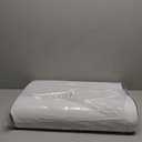 Cervical Neck Pillow for Pain Relief, Contour Memory Foam Pillows Ergonomic Pillow for Sleeping Bed Pillow Neck Support with Cooling Pillowcase Orthopedic Pillow for Side Back Sleepers (Light Grey)