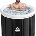 MOYANNE Open Box Ice Bath Tub,155 Gallons Inflatable Cold Plunge Tub For Athletes' Recovery