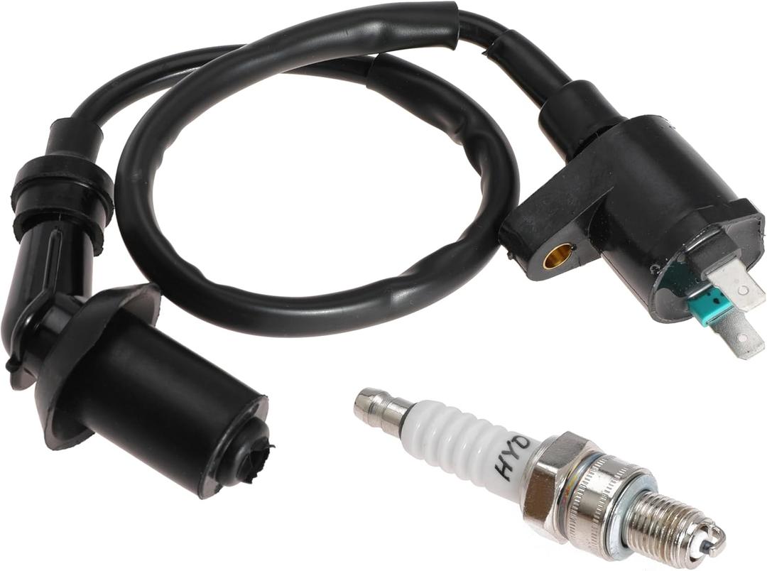 Ignition Coil for XR50 XR70 XR80 XR100 CRF50 CRF70 CRF80 CRF100, with Spark Plug