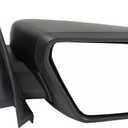 13 Pins Right Passenger Side Door Mirror Assembly Replacement for Ford F150 2021-2024 with Textured Back Cover Manual Folding w/Turn Signal Light Heated and Blind Spot Glass Replaces ML3Z17682SA