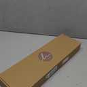 Ling's moment Artificial Plants Amber Eucalyptus Leaves Branches,6Pcs 17.5" Tall Fake Greenery Filler w/Stems, Realistic Texture Money Plant Leaves Decor for Wedding Bouquets/Table Centerpieces, Room