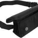 3 x YARNOW Cashier Waist Bag - Oxford Cloth Fanny Packs for Women and Men, 9 x 2.4 x 3.1 Inch, Black