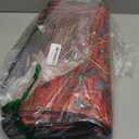 Car Floor Mats Non-Slip Automotive Floor Mats All-Weather Front Rear Car Floor Foot Mat Sets of 4 Pieces Foot Mats Rugs Carpet for Car Trucks SUV Sedans (Red)