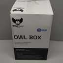 Owl House Cedar - Prebuilt Barn & Screech Owl Nesting Box - Easy Hang & Clean - Wood Shavings & Screws Included