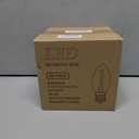 MYEMITTING Waterproof C9 Replacement LED Light Bulbs 0.6W Equivalent to 7W, White Warm 2200K Outdoor String Lights E17 Base LED Light Bulbs, Clear Plastic, 50 Pack