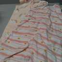 Unnivoll Baby Sleep Sack 6-12 Months 1.0 Tog Micro Fleece Baby Wearable Blanket Microfleece Sleeping Sack with 2-Way Zipper for Newborn Infant Pink & White Unicorn