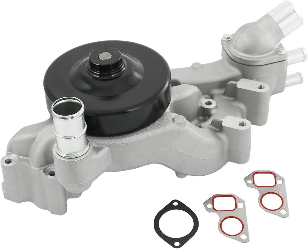 AW6689 Engine Water Pump with Gasket 251-734 Replacement For Chevy Camaro SS 1SS 2SS V8 6.2L 2010-2015 Naturally Aspirated Replace 19207665 130-2160 251734 1302160