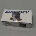 Reusable Pods for Nespresso Capsules VertuoLine, 100pcs Refillable Aluminum Covers Foil Seals Lids (Pods Not Included), Compatible for Nespresso VertuoPlus Espresso Machine