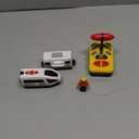 Z MAYABBO Wooden Train Set Accessories Battery Operated Locomotive Trains, Remote Control Train Vehicles for Wood Tracks, Powerful Engine Trains Cars Fits All Major Brands of Railway System