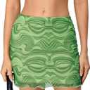 Verdusa womens Pencil (Green, XL)