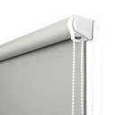 NUTRO CHILL Window Blinds, Blackout Shades with Thermal Insulated, UV Protection Roller Shades for Home, Door, Kitchen, Bathroom (70" W x 68" L, Light Grey)