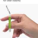 Pet Nail Clippers for Indoor Cats & Small Animals - Precision Angled Blades & Steady Grip - Ideal for Kittens Tiny Dogs Rabbits Birds - Nail Trimmer & Claw Scissors for Home Grooming - eBook + App