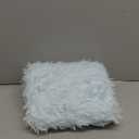 Merelax Fluffy Rug Shaggy Area Rug, Baby Blue 2x3 Small Rugs for Bedroom, Mini Fuzzy Plush Kids Bedside Rug, Soft Non-Slip Entryway Throw Rugs Shag Catpet for Living Room Nursery Room Home Decor