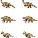 Indian Shelf 5 Pieces Cute Gold Dinosaur Drawer Knobs Kids Decorative Wardrobe Cupboard Door Knobs Pulls Handles for Home Furniture