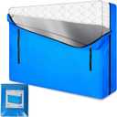 MorTime Mattress Bags for Moving and Storage, Zippered Mattress Storage Bag with 8 Strong Carrying Handles, Reusable Mattress Protector Cover Moving Supplies (Full)