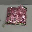 2 Pack Pink Green Backdrop Party Decorations Tinsel Curtain Party Backdrop Foil Fringe Birthday Decorations Photo Booth Streamer Backdrop Pink Theme Bachelorette Graduation Party Decorations (39.4"W x 78.7"L (Pack of 2))